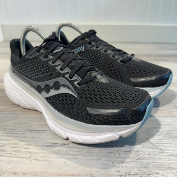 Saucony Shoes - Saucony Guide 17 Women's Running Shoes Size 9.5 Black Gray S10936-100